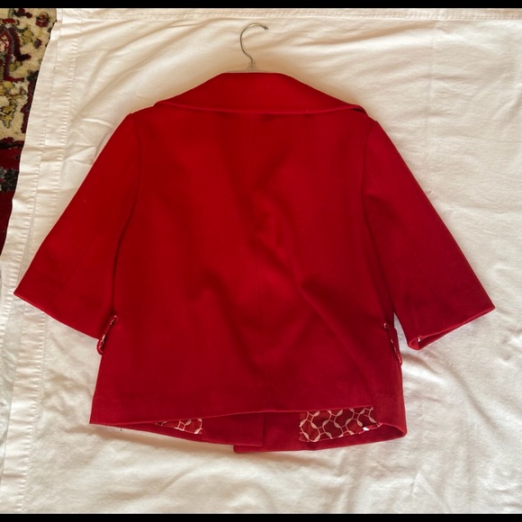 Red Tulle Jacket - Picture 3 of 3